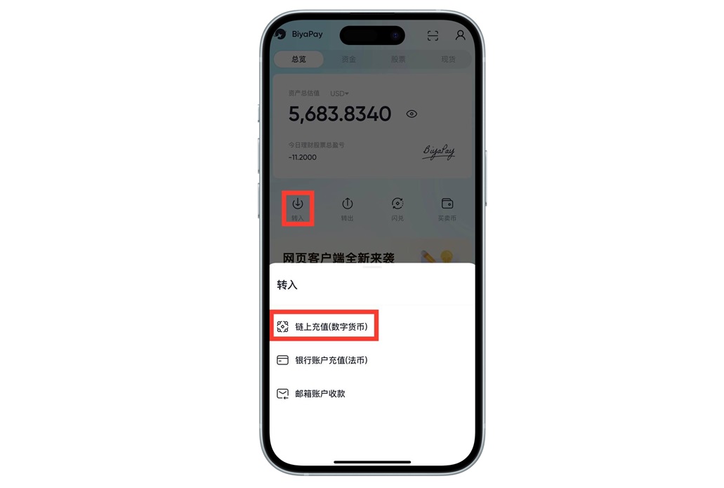 专业券商出入金工具，USDT等值兑换美元，如何使用BiyaPay极速入金嘉信理财？-图片5