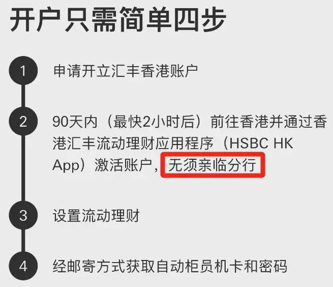 [2024] 香港汇丰银行免费开户：内地免费远程见证开户-图片5