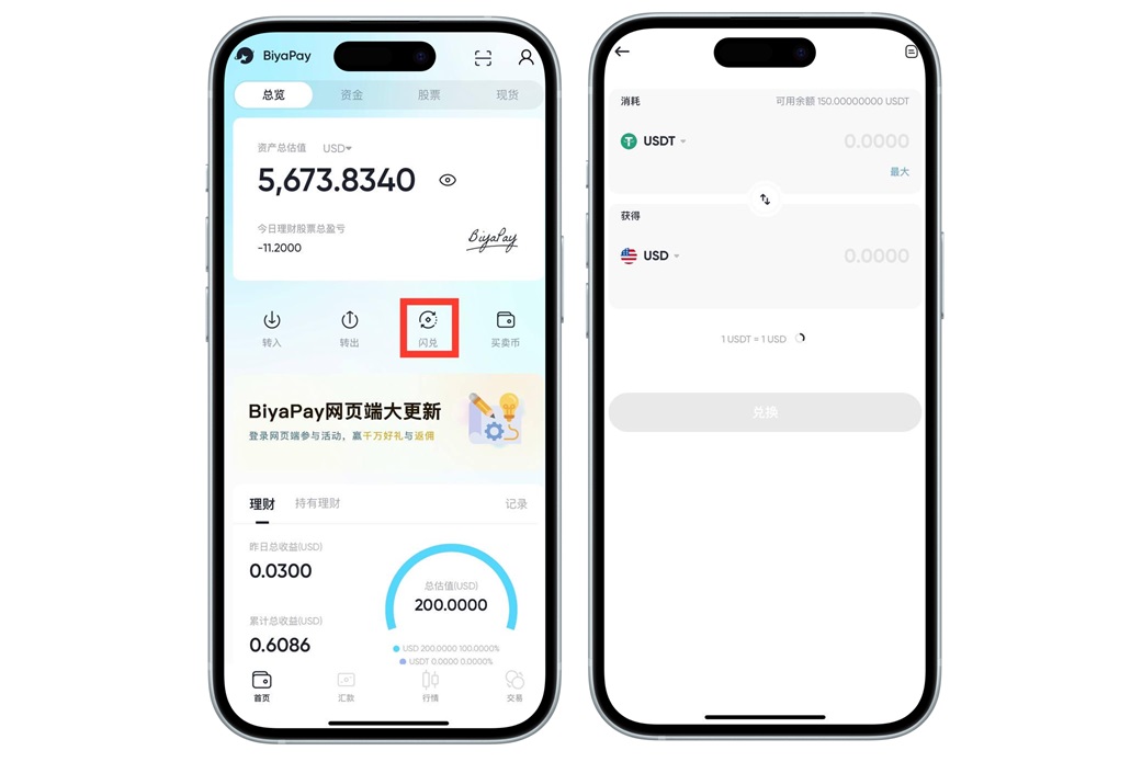 多资产交易钱包BiyaPay：用USDT兑换美元港币炒美港股，无需离岸账户，实时出入金，开户享三重福利-图片4